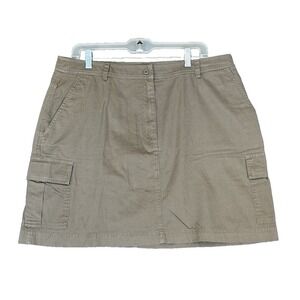 Lauren Ralph Lauren Skirt Women's Cargo‎ Pockets Casual Knee Length Gorpcore